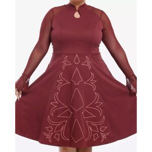 Her Universe Star Wars Ahsoka Mesh Retro Dress Plus Size 18 Nwt